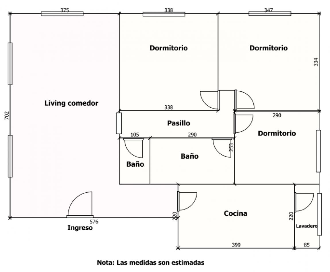 Se Vende Departamento cuatro ambientes (Monte Castro)