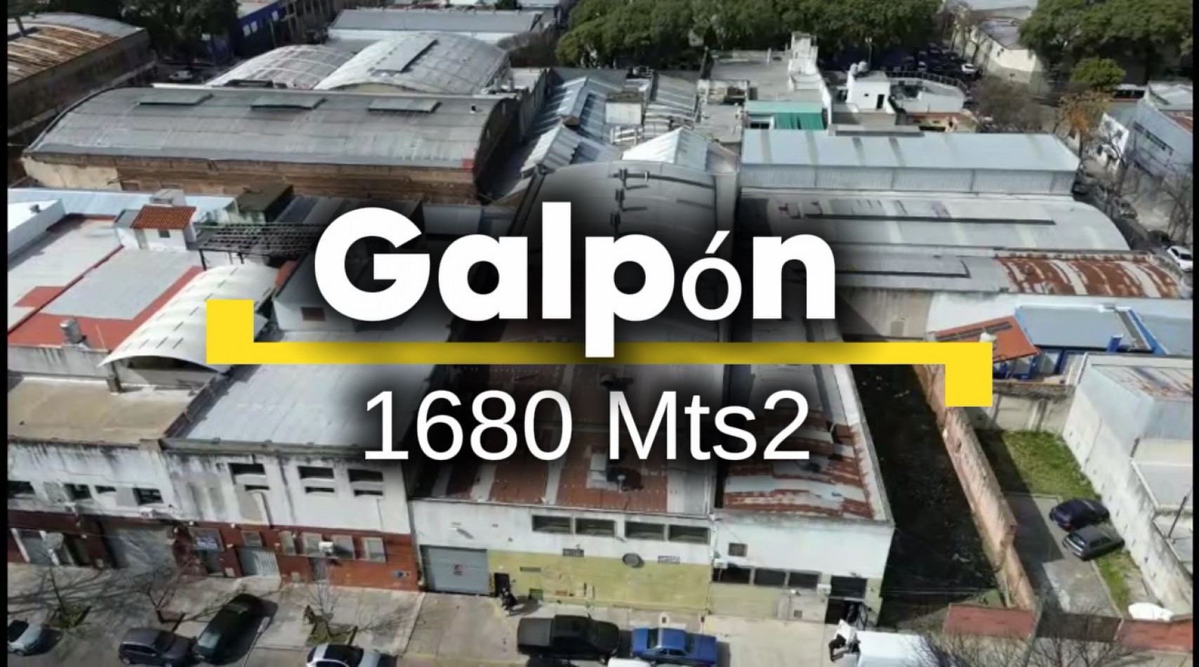 Se Vende Galpon (1680 mts2) Mataderos