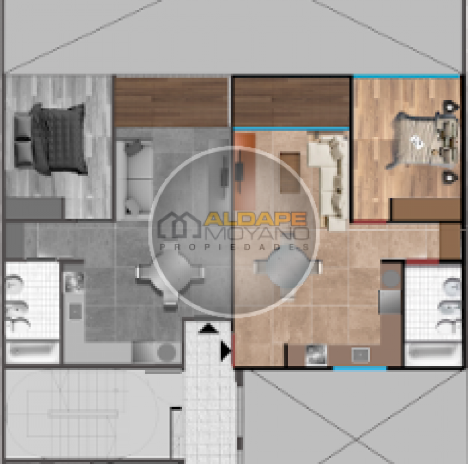 En Venta Departamento dos amb, a estrenar!!, con detalles de Categoria.