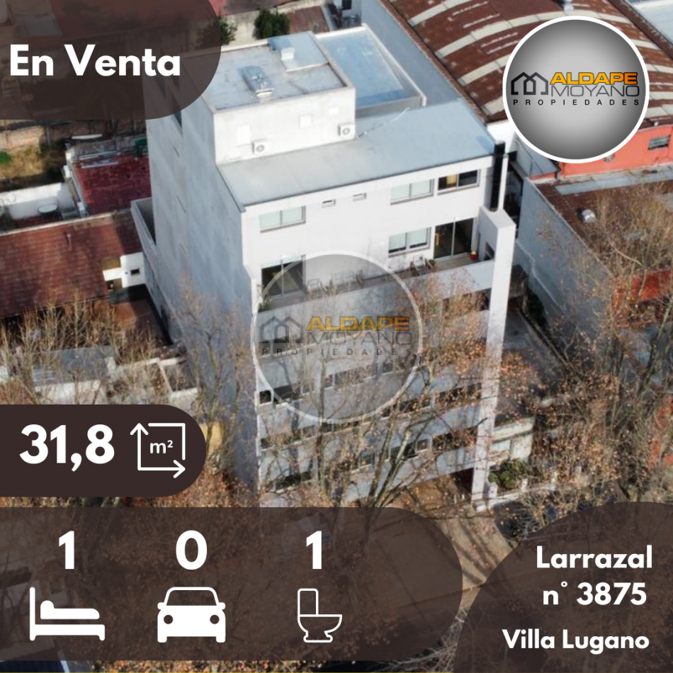 En Venta Departamento mono ambiente. A estrenar!!