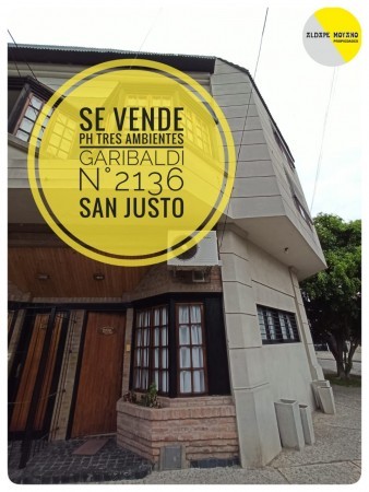 Se Vende PH tres amb, entrada independiente (San Justo) Financiado!!