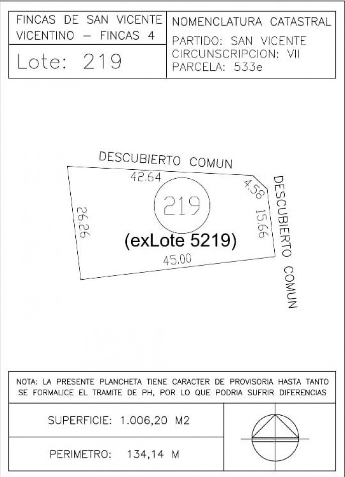 Lote en Venta Fincas de San Vicente, Sporting