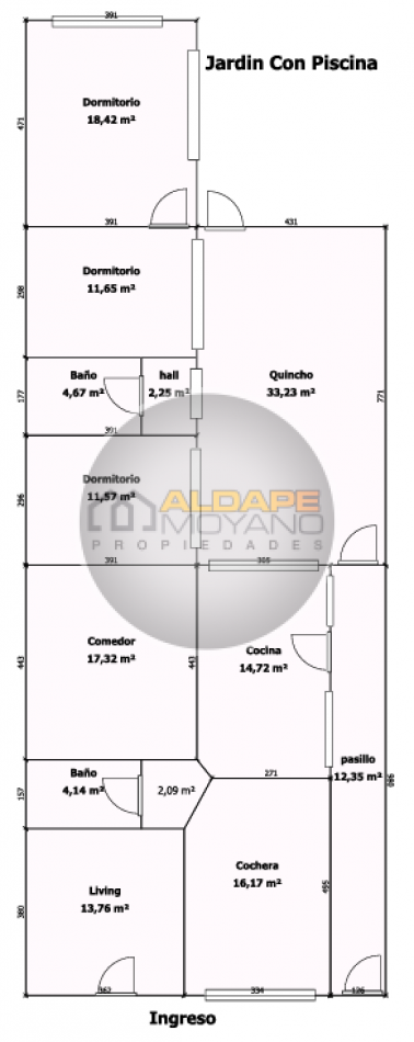 Se alquila Casa ideal multifamiliar, con piscina y garage (Tablada)