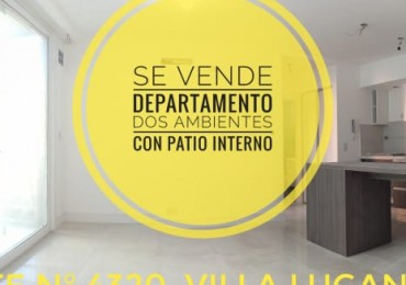 Se Vende, Departamento Dos amb. con patio (De Categoria, Villa Lugano)