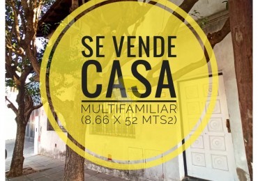 Se Vende Casa multifamiliar (lote 8,66 x 52 mts) Villa Lugano