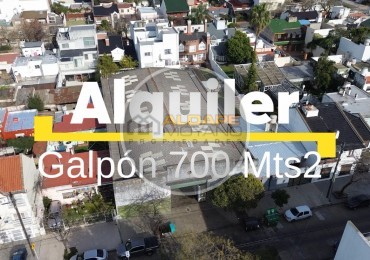 Se alquila Galpon, 700 mts2 (villa lugano)